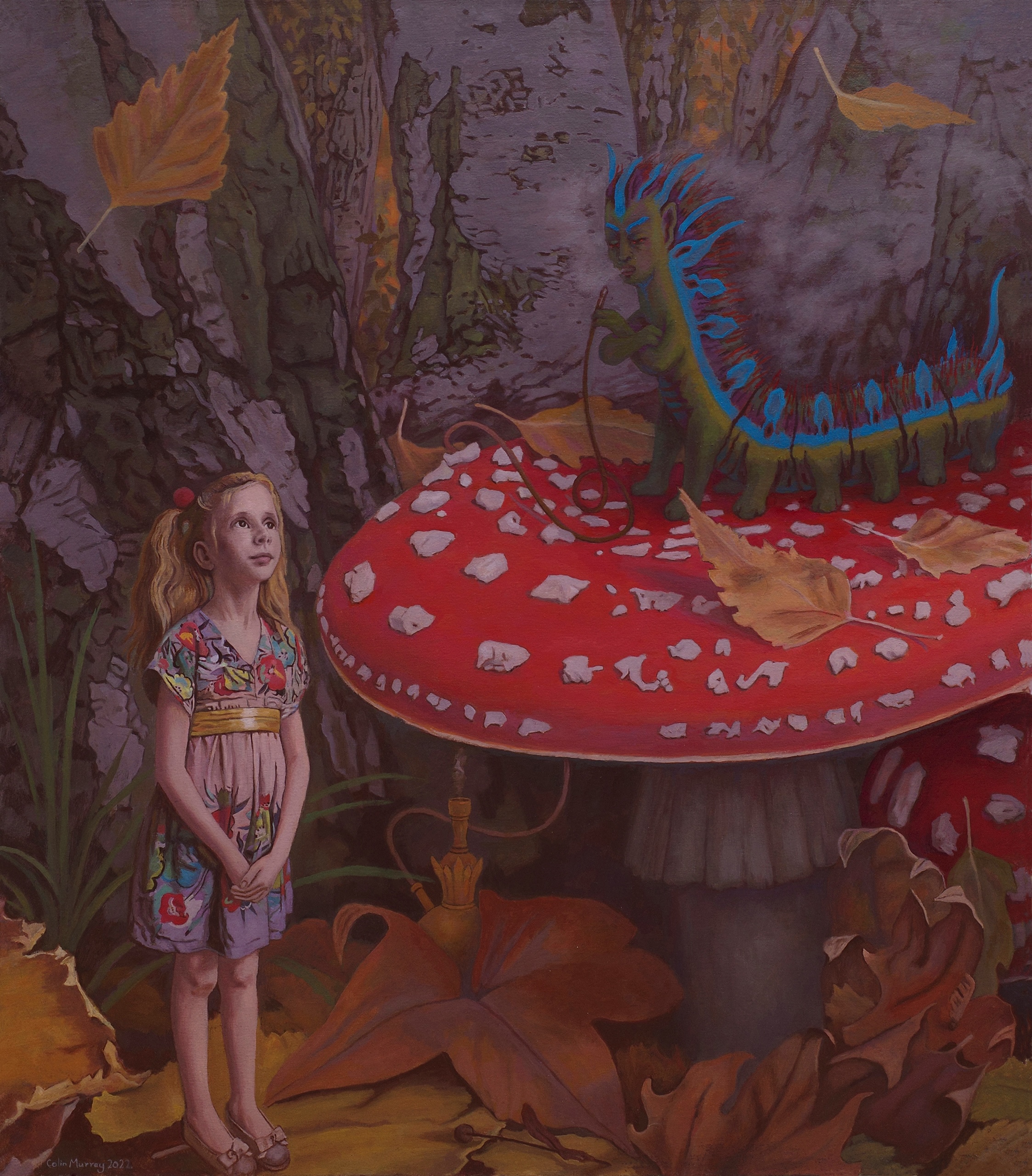 Alice meets the Caterpillar 