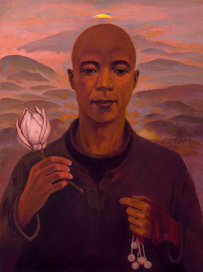 The Buddha of the Lotus – 44 x 59 cm - 1998