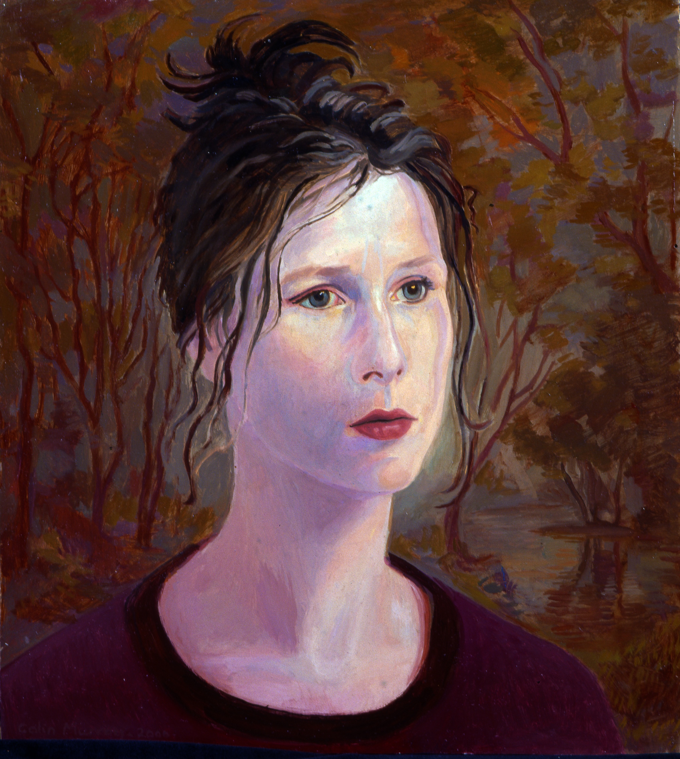 Sue - oil on panel - 39 x 42 cm - 1998